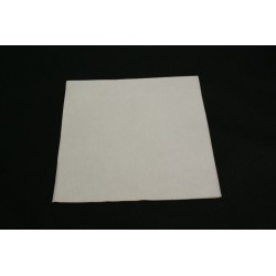 serviettes imitation tissu 40 x 40 cm blanc (les 25)