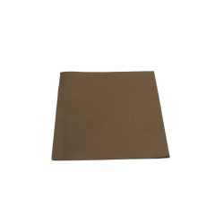 25 serviettes imitation tissu 40 x 40 cm chocolat 
