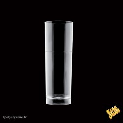 carton de 144 verres transparent "bicchiere tumbler conico" 40cl