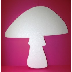 polystyrène : champignon 50 x 55 cm