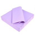 25 serviettes imitation tissu 40 x 40 cm parme