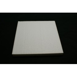 carré 30 cm x  3 cm en polystyrène